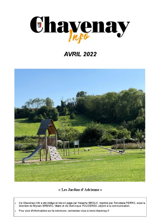 Chavenay Info – Avril 2022