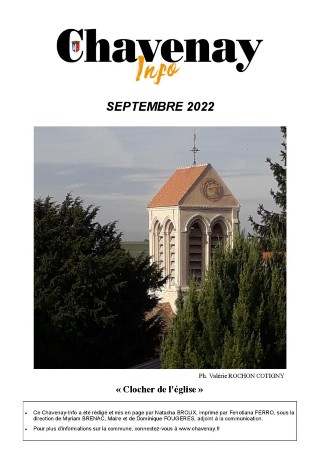Chavenay Info-Septembre 2022