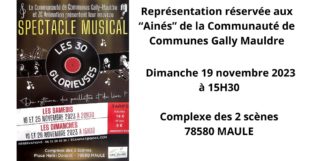 Spectacle musical “Les 30 glorieuses”