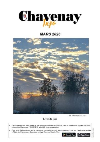Chavenay Info- Mars 2026